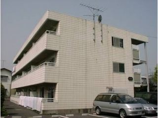 【建物外観】　鉄骨造3階建賃貸マンション